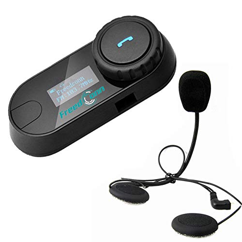 Motorcycle Helmet Communication Systems FreedConn T-COMVB Bluetooth Headset Intercom for Motorbike Skiing