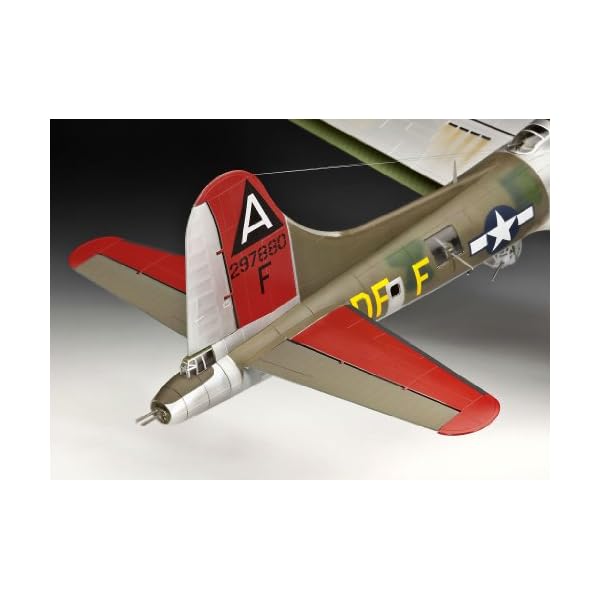 Revell 04283 Modellbausatz Flugzeug 1:72 - B-17G Flying Fortress im MaÃstab 1:72, Level 5, originalgetreue Nachbildung mit vielen Details, 04283 – Bild 7