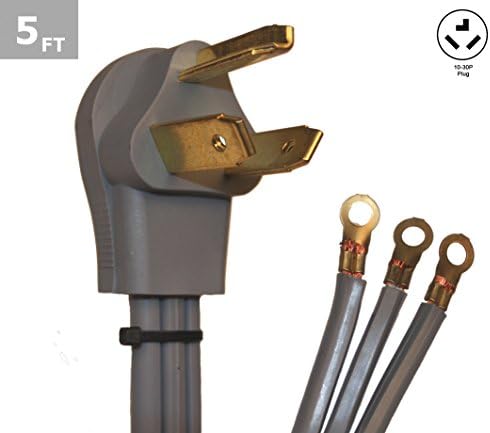TES 5 Ft. 10/3 30 Amp 3 Wire Dryer Cord Kit
