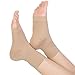 TOFLY® Plantar Fasciitis Socks for Women Men, Truly 20-30mmHg Compression Socks for Arch & Ankle Support, Foot Care Compression Sleeves for Injury Recovery, Eases Swelling, Pain Relief, Beige M