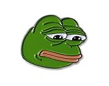 Sad Pepe Lapel Pin
