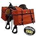 TrailMax “Over-The-Saddle Pack Pannier Bags, Fits Over Most Western or Endurance Saddles, for Hunting Camp, Horse Camping or The Beginning Packer, Easy to Use, Durable (Orange with PolyPac Inserts)thumb 4