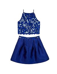 Conjunto de vestido de 2 piezas grande para niñas de Amy Byer