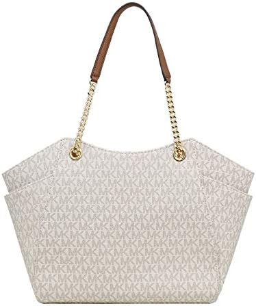 Michael Kors Women's Jet Set Travel Saffiano Leather Chain Shoulder Tote 2 Michael Kors Women's Jet Set Travel Saffiano Leather Chain Shoulder Tote