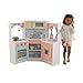KidKraft Deluxe Corner Play Kitchen Playset, White