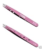 Rubis Switzerland Mc0135pk/r1k111-z08 Pink Slanted Tip Swiss Slanted Tip Tweeze, 0.1 Pound