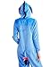 Disney Womens Faux Fur Licensed Sleepwear Adult Costume Union Suit Pajama , Large , Eeyore 3