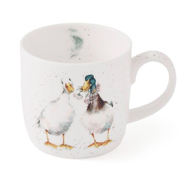 Wrendale Designs Royal Worcester Wrendale Deigns Duck Love 0.3 Litre Mug Duck