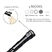 NKTECH Super Bright NK-9T6 9x T6 LED 11000LM 5 Modes Flashlight Torch With Extended Tube Fit Camping Hunting + 3X TrustFire 26650 5000mAh Battery PCB Protected Board