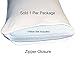 Bamboo PILLOW CASE Premium Hypoallergenic Bed Bug and Dust Mite Proof Zippered Pillow Protector SOLD 1 Per Package by My Perfect Dreams (Queen)