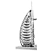 Fascinations ICONX Burj al Arab Building 3D Metal Model Kit