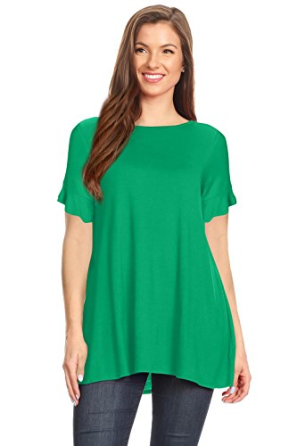 Plus size womens tunic tops for leggings for women