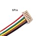 Cylewet 6Pcs APM 2.6 2.52 Flight Control Cable Mixed Specification 4P 5P 6P Position Connector (Pack of 6) CYT1011