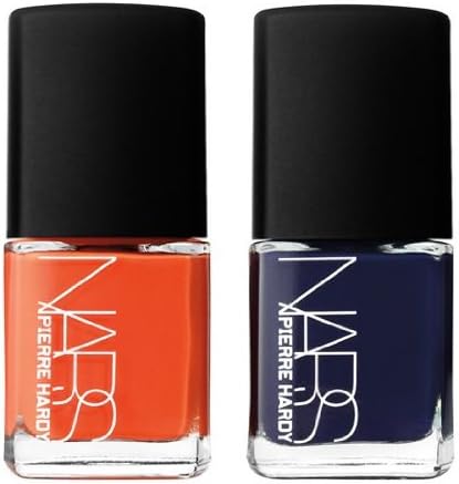 Amazon ナーズ ピエールアルディー エスノラン ネールポリッシュデュオ 1x ダークブルー 1x ブライトオレンジ 2x15ml 0 5oz メイクアップ 通販