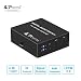 Portta Digital Optical Audio Switcher 4x1 SPDIF Toslink Switch Box with IR Remote Control 1:1 Transmission for Apple TV/Xbox/Blu-ray player/Sound Bar/Receiver/Speakers/DVD Player/Amplifier primary