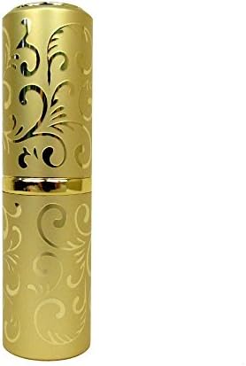 Elle Gold Twist Up Aluminum &amp; Glass DIY Refillable 15ml Essential Oil Spray Bottle by Rivertree Life