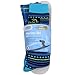 Bridgedale Kids Merino Ski (2 Pack) Socks, Blue/Lime, Small