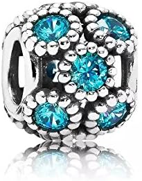 Angelbeads Charm Fits Pandora Bracelet 925 Sterling Silver Openwork Sparkling Bead Charm