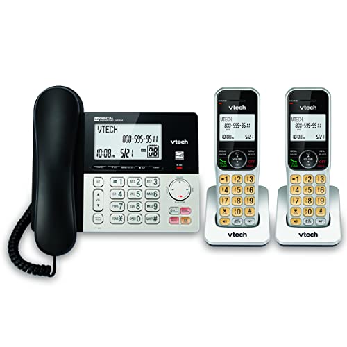 VTECH VG208-2 DECT 6.0 2-Handsets Corded/Cordless