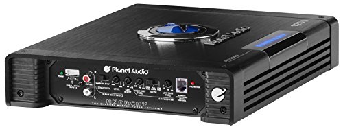 Planet Audio AC1200.2 2 Channel Car Amplifier - 1200 High Output, High/Low Level Inputs, High/Low Pass Crossover, Hook Up to Subwoofer for Bass