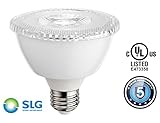 SLG SLP30S13D30KFL LED Short Neck PAR30-75 Watts Equivalent 3000K Warm White UL listed-1 Pack