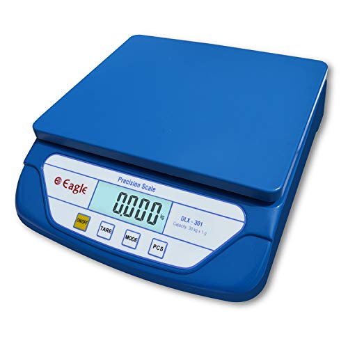 EAGLE High Precision Weighing Scale with Backlight, Deep Blue (30 kg, 1 g)