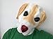 Rubber Johnnies Golden Labrador Dog Mask, Latex, Full Head, Canine, Animal Masks, Halloween, Party Accessory
