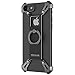 Nillkin [Upgraded] iPhone 7 Case, Barde Metal Case [Unique Design] Back Cover with Enhanced Ring Kickstand for iPhone 7 4.7