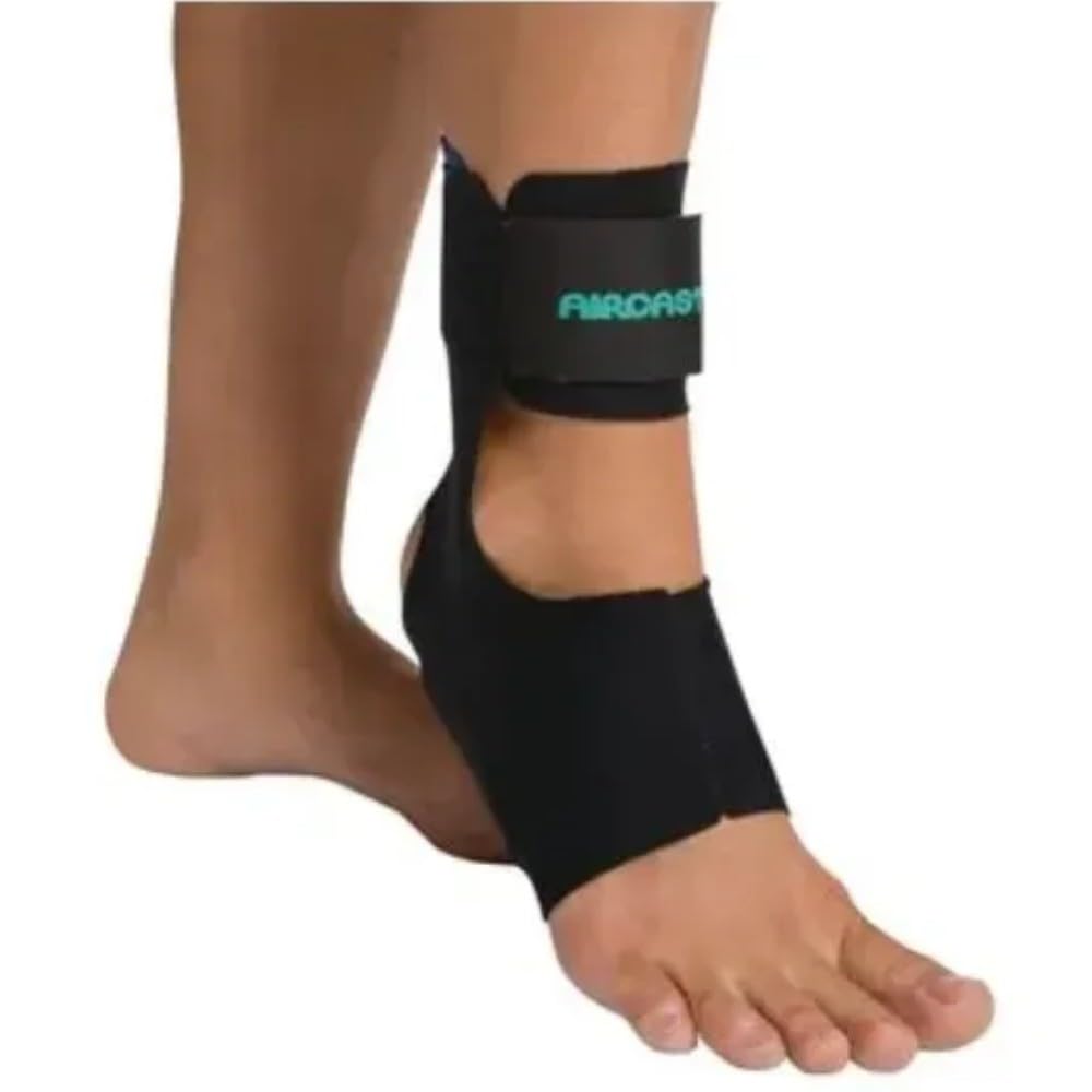 Photo 1 of Aircast AirHeel Ankle Support Brace Without Stabilizers, Large