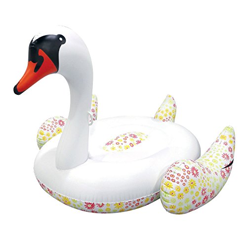 IT'S HUGE Inflatable Swan Swimming Pools Swim Floatation Device