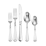 Mikasa GF106-599 French Countryside 5-Piece Stainless Steel Flatware Set, Service for 1