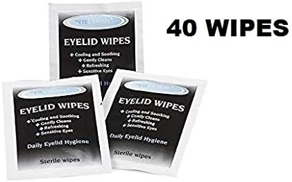 The Eye Doctor Eyelid Wipes x 40, Eye Wipes for Dry Sensitive & Itchy Eyes, Biodegradable Eyelid Cleansing Wipes - Image 3