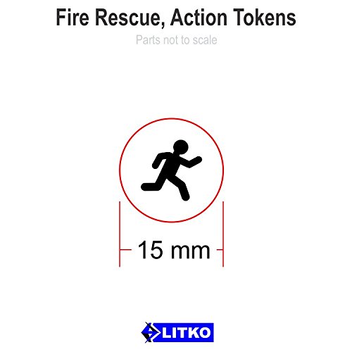 Fire Fighting Game, Action Tokens (10)
