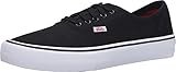 Vans Men's Authentic Pro Black/White Skate Shoe 10