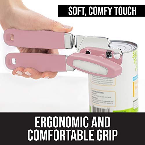 Gorilla Grip Manual Handheld Strong Can Opener, Sharp Cutting Wheel for