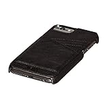 Sena Lugano Wallet Leather Snap-on Case Iphone6 , Iphone 6s (4.7-Inch Version) (Black)