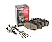 Centric 105.10440 Posi Quiet Premium Ceramic Disc Brake Pad Set with Shims For Ford, Mazda and Volvo Select Model Years