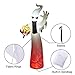 SUPERJARE 8 Ft Halloween Inflatable Ghost, Blow up Flashing Flame Decoration with LED Light, Indoor & Outdoor, Yard & Lawn Decor