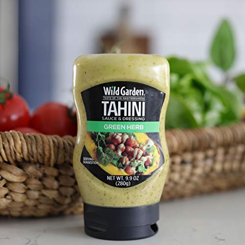 Wild Garden Sauce & Dressing, Easy Squeeze 6 packs (Green Herb Tahini) - Thumbnail 2