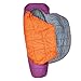 Kelty Women's TRU Comfort 20 Degree Sleeping Bag, Grape Juice/Fire Orange