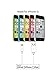 [Apple MFI Certified] FORDIGI® Lightning Cable 6.2ft (6 Feet) Extra Long 8 Pin to USB Sync/Charging Cable Cord for Apple iPhone 5 / 5s / 5c / 6 / 6 Plus, iPod 7, iPad Mini / Mini 2 / Mini 3, iPad 4 / iPad Air / iPad Air 2 (White)