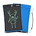 NEWYES Doodle Pad Drawing Board LCD Writing Tablet with Lock Function for Note Taking eWriter Gifts for Kids (8.5 inch, Blue)