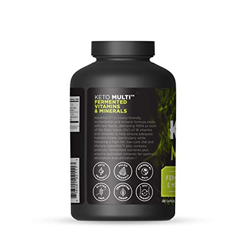 Ancient Nutrition KetoMULTI Vitamin and Mineral Supplement, 180