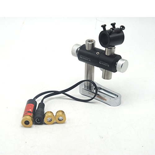 Focusable 650nm 660nm Red Laser Diode Module 3-5 V 100mw Dot/Line/Cross Module 13x42mm w/US Adapter and Heatsink