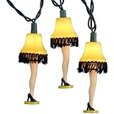 A Christmas Story Kurt Adler UL 10-Lights Leg Lamp Light Set