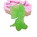 3D Fairy Chocolate Candy Pastry Moulds Fondant Sugarcraft Soap Molds Silicone Polymer Clay Mold