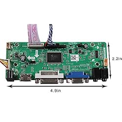 VSDISPLAY HD-MI DVI VGA Audio LCD Controller Board