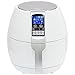 Best Choice Products 3.7qt Non-stick Electric Air Fryer Cooking Appliance for Home, Kitchen w/ 8 Cooking Presets, Temperature Control, Timer, Digital LED Screen Display - White