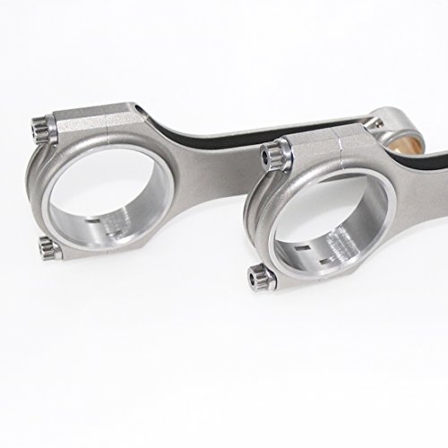 H Beam 6.250" 2.100" .927" Bronze Bush 4340 Connecting Rods for Chevy SBC