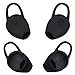ALXCD Eartips for Backbeats Fit Headphone, 2 Paris Replacement Anti-Slip Soft Silicone Earbud Tips Earpads Ear Adapters, Fit for Earphone Backbeats Fit [2 Pair](Black)